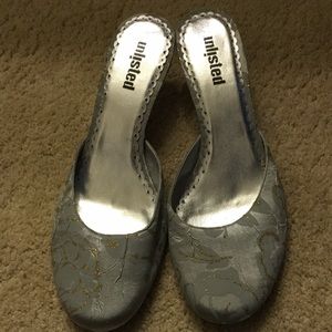 Unlisted Slip on heels size 7.5 NWOT